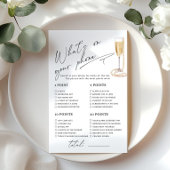 電話に何がピアスとプロセッコゲーム