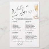 電話に何がピアスとプロセッコゲーム (正面)