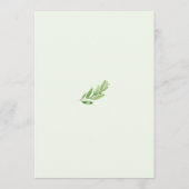 電話に何がベビーシャワーゲームグリーン葉 (裏面)