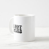 電話に出ないで コーヒーマグカップ (正面左)