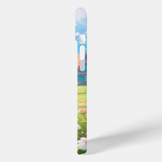 電話のケースでヨークシャーテリ犬の名前を変更する Case-Mate iPhoneケース (裏面 / 左)