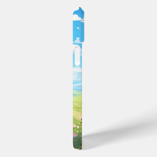 電話のケースでヨークシャーテリ犬の名前を変更する Case-Mate iPhoneケース (裏面 / 右)