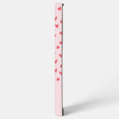 電話のケースで飼っている犬の名前を変える SAMSUNG GALAXYケース (左側面)