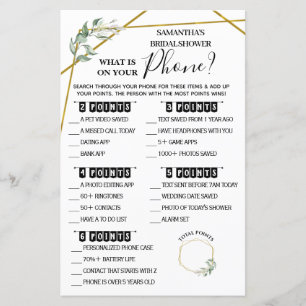 電話のバイリンガルブライダルシャワーゲーム