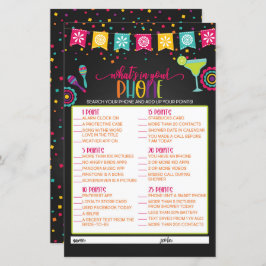 電話のブライダルシャワーゲーム – Fiesta