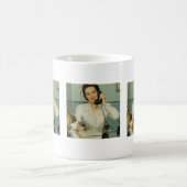 電話のヴィンテージのナース コーヒーマグカップ (中央)