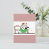 電話のヴィンテージ ポストカード (スタンド正面)