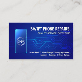 電話の修理 名刺