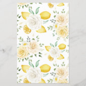 電話の内容レモン&バラシャワーゲームカード チラシ (裏面)