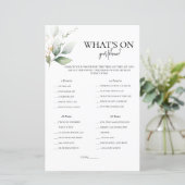 電話の緑のブライダルシャワーゲーム (スタンド正面)