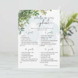 電話の赤ちゃんシャワーゲームとは 招待状