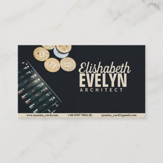 電話の近くに散頭が切れるらばる貨幣 名刺 (正面)