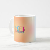 電話の電源を切る コーヒーマグカップ (正面左)