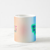 電話の電源を切る コーヒーマグカップ (中央)