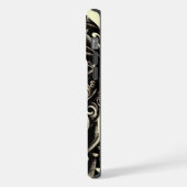 電話の骨のスクリプトショーティキiPhoneケース iPhoneケース (左側面)