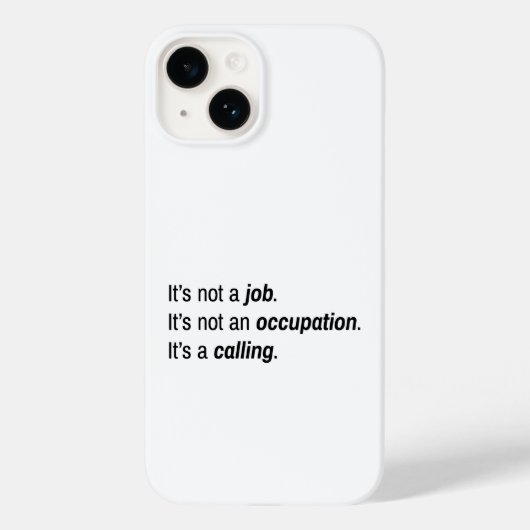電話のiPhoneケースだ Case-Mate iPhoneケース (裏面)