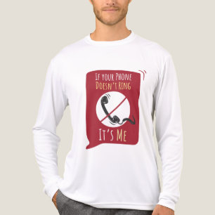 電話もしはリングや輪しない私の皮肉だ トライブレンドTシャツ