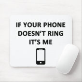 電話もしはリングや輪しない マウスパッド (マウス)