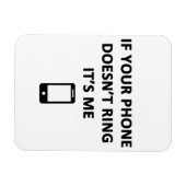 電話もしはリングや輪しない マグネット (横)