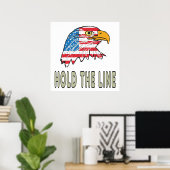 電話を切る ポスター (ホームオフィス)