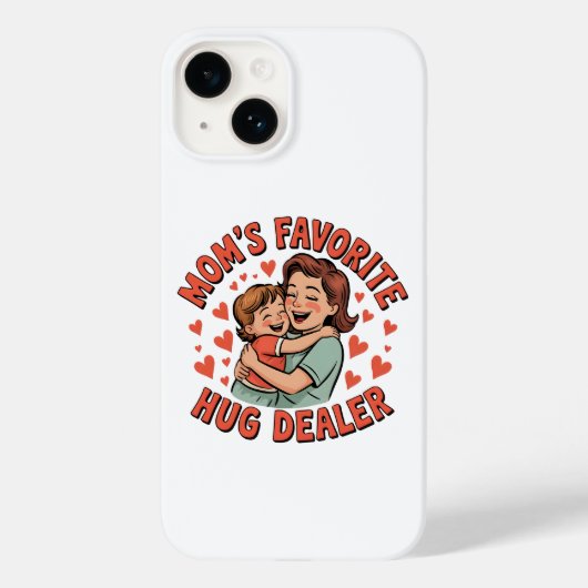 電話を愛で包む – 母から抱き締める Case-Mate iPhoneケース (裏面)