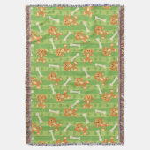 電話を搭載する背景 スローブランケット (正面縦)