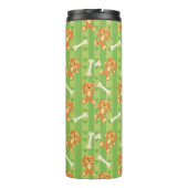 電話を搭載する背景 タンブラー (裏面)