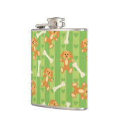 電話を搭載する背景 フラスク (左)