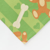 電話を搭載する背景 フリースブランケット (角)