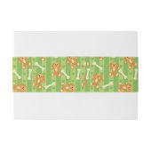 電話を搭載する背景 招待状ベリーバンド (裏面例)