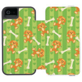 電話を搭載する背景 INCIPIO iPhoneウォレットケース (フォリオ Open)