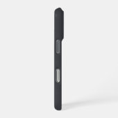 「電話を置いて」ユーモアたっぷりなタイポグラフィiPhone 16 iPhoneケース (右側面)