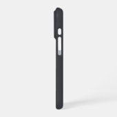 「電話を置いて」ユーモアたっぷりなタイポグラフィiPhone 16 iPhoneケース (左側面)