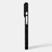 電話をTouchしない – 黒い美的な電話ケース Case-Mate iPhoneケース (裏面 / 左)