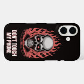 電話をtouchしない Case-Mate iPhoneケース (裏面 (横))