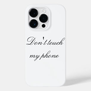 電話をTouchしない Case-Mate iPhone 14 Proケース