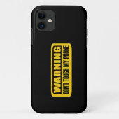 電話をtouchしない Case-Mate iPhoneケース (裏面)