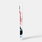 「電話をTouchするな」怒猫 Case-Mate iPhoneケース (裏面 / 左)