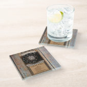 電話アンティークロータリー有料電話の堅牢 ガラスコースター (アングル)