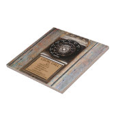 電話アンティークロータリー有料電話の堅牢 タイル (側面)