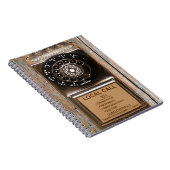 電話アンティークロータリー有料電話の堅牢 ノートブック (右側)