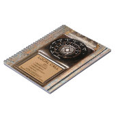 電話アンティークロータリー有料電話の堅牢 ノートブック (左側)