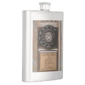 電話アンティークロータリー有料電話の堅牢 フラスク (右)