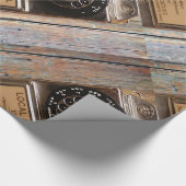 電話アンティークロータリー有料電話の堅牢 ラッピングペーパー (角)