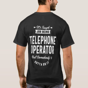 電話オペレーターの役職のギフト Tシャツ