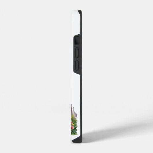 電話カスタムケース |かわいい小さな魔女とキツネ iPhoneケース (左側面)