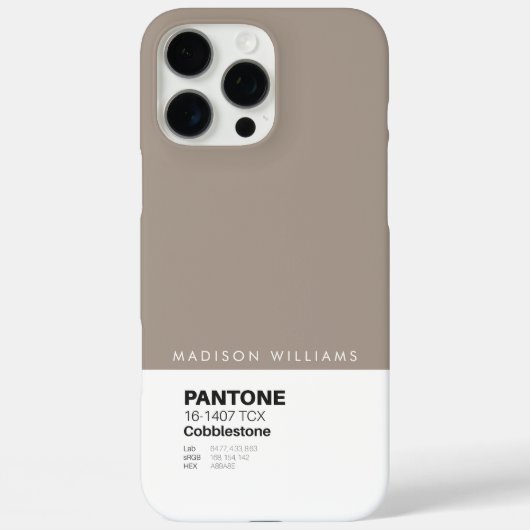 電話カスタムケース | パーソナライズされたモダン Case-Mate iPhoneケース (裏面)