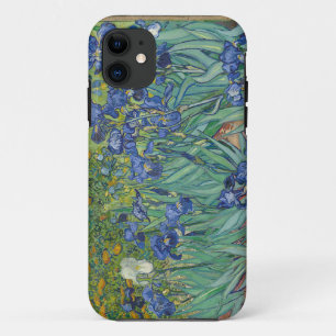 電話カバー場合を絵を描くフィンセント・ファン・ゴッホのアイリス iPhone 11 ケース
