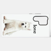 電話カバー(愛犬家) SAMSUNG GALAXYケース (裏面横)