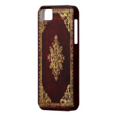 電話カバー-旧式な本-ビクトリアンなスタイル Case-Mate iPhoneケース (裏面左)